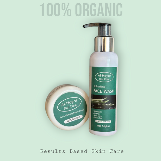 Al-Hayat Skin Care Face Wash + Cream